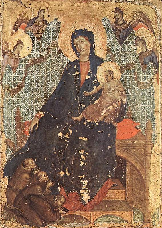 Duccio di Buoninsegna Madonna of the Franciscans dg oil painting image